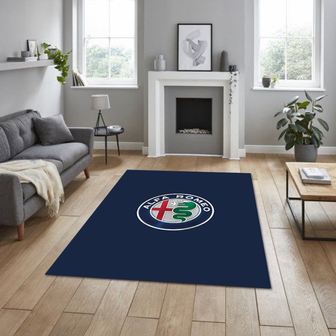 ALFA ROMEO Rectangular Carpet, for Garage, Carpet for Your Apartment ...