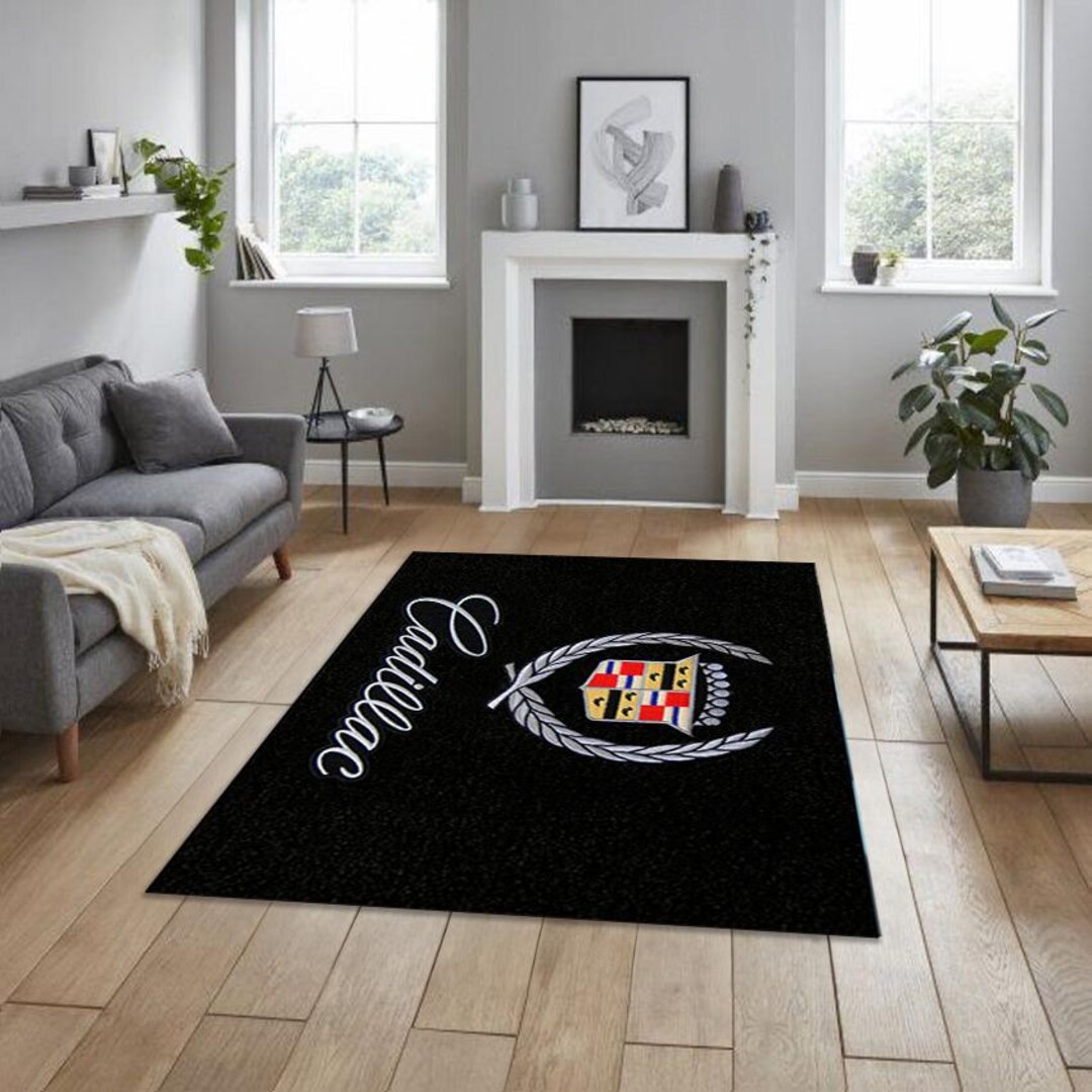 Cadillac Logo Rug: Garage, Man Cave, or Apartment Decor - Etsy Australia