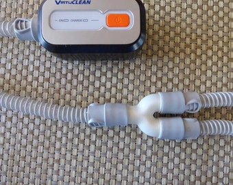 CPAP 22mm Hose Y Adapter - Universal Connector for Sleep Apnea Therapy Equipment, Compatible with Standard CPAP Tubing