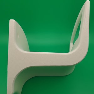 Wandhalterung Gartenschlauchhalter | Einfache Installation, abgewinkelte gerade Schraubenlöcher | Langlebiges, rostbeständiges Design Bild 8