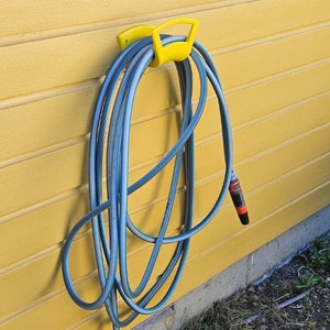 Wandhalterung Gartenschlauchhalter | Einfache Installation, abgewinkelte gerade Schraubenlöcher | Langlebiges, rostbeständiges Design Bild 2