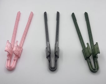 Viral TikTok 3D Printed Chopsticks - Wearable Snacking Tool for Gamers, Portable Snack Chopsticks