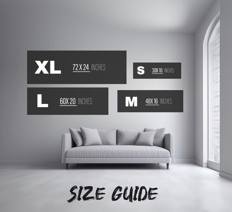 Eugene Oregon Wall Art, Panoramic Canvas Landscape, Horizontal Print