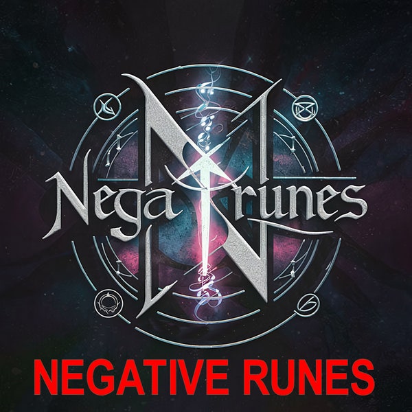 Fantasy Runes: Delve into Darkness with Negatrunes!  48 Fantasy Runes in JPG, PNG (Transparent Backgound) and Scalable Vector (SVG)