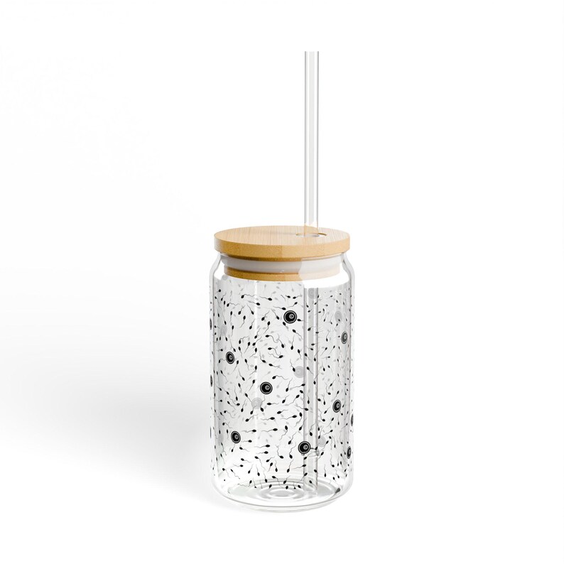 Sperm Egg Glass Tumbler, Fertility Doctor Gift, IVF Embryologist Mug ...