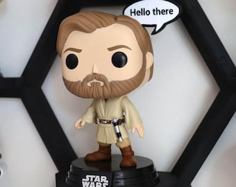 Wall mount for Funko Pop Hexagon Modular Shelf Display Case Figures or Miniatures