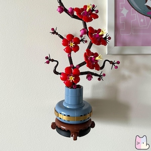 Wall mount for LEGO Botanical Collection Display Bracket Hook 10343 10344 10368 10369