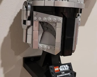 Uchwyt ścienny do kolekcji hełmów Lego