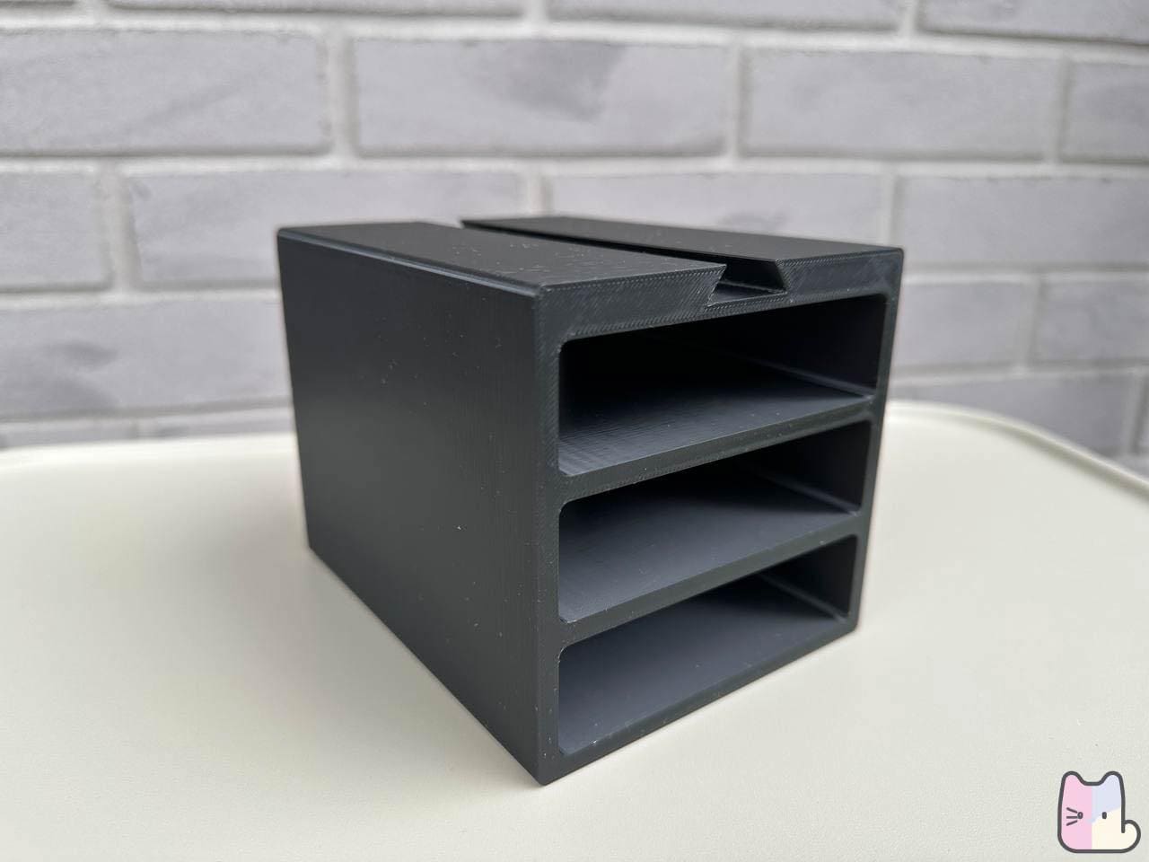 Under Desk External Hard Drive HDD SDD Phones Mount Storage Shelf customizable