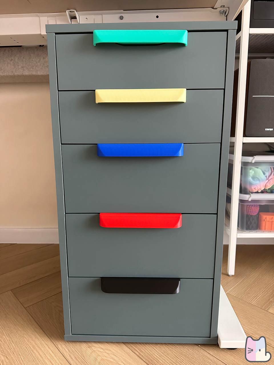 IKEA Alex 引き出し取っ手 5個セット 3Dプリント - Etsy 日本