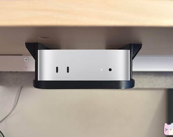 New Apple Mac Mini M4 2024 Underdesk Wall Mount Holder