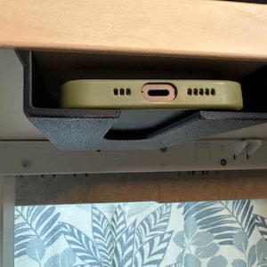 Universal Under Desk Mount for Phone Holder, Hard Drive Mount, HDD, SSD ...