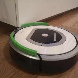 Robot Vacuum Bumper Extensions Prevent Stuck Under Furniture Compatible with iRobot eufy Shark Lefant robotock Xiaomi Philips Dreame Cecotec