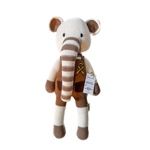 Manny Hand Knit Stuffed Animal Cancer Edition That Gives Clean