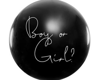 Gender Reveal Balloon, 36in Confetti Filled Party Decor