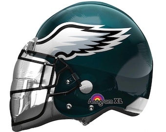 Philadelphia Eagles Helmet Foil Balloon, NFL Party Decor