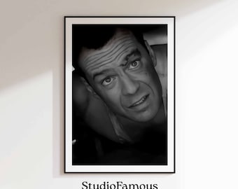 Die Hard Movie Poster, John McClane Lighter Scene (Digital Download)