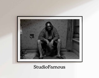 The Big Lebowski Movie Poster: Dude Toilet Scene (Digital Download)