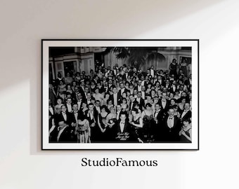 The Shining Ballroom Photo Poster: Funny Bathroom Wall Art