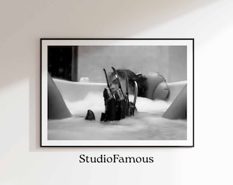 Elm Street Bathtub Scene Movie Poster (Digital Download)
