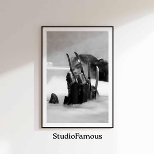 Elm Street Movie Poster, Bathtub Scene, Funny Bathroom Wall Art and Toilet Prints, Bathroom Wall Decor, Gift for Him