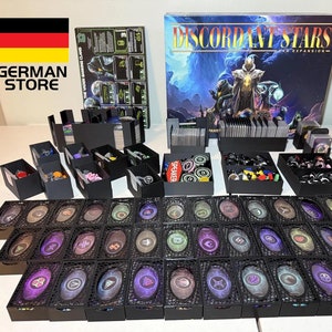 Discordant Stars Organizer - 3D printed Organizer -  (Fan Expansion not included)