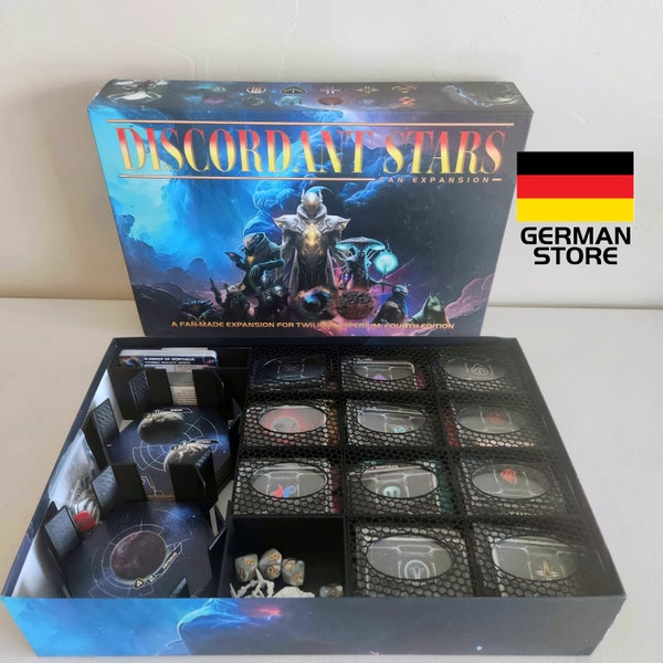 Discordant Stars Organizer (Twilight Imperium Fan Erweiterung) - 3D Gedruckter Organizer