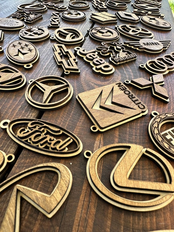Car logo keychains discount