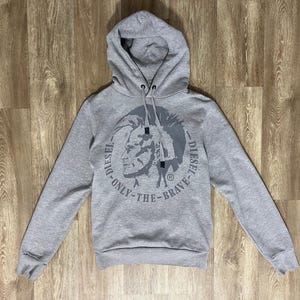 Diesel Men Slim Fit Hoodie Chief Head Mohawk Print Casual Pullover Size S Etsy Canada