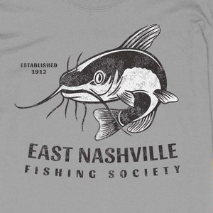 Vintage Catfish Club Long Sleeve – Retro Fishing Shirt