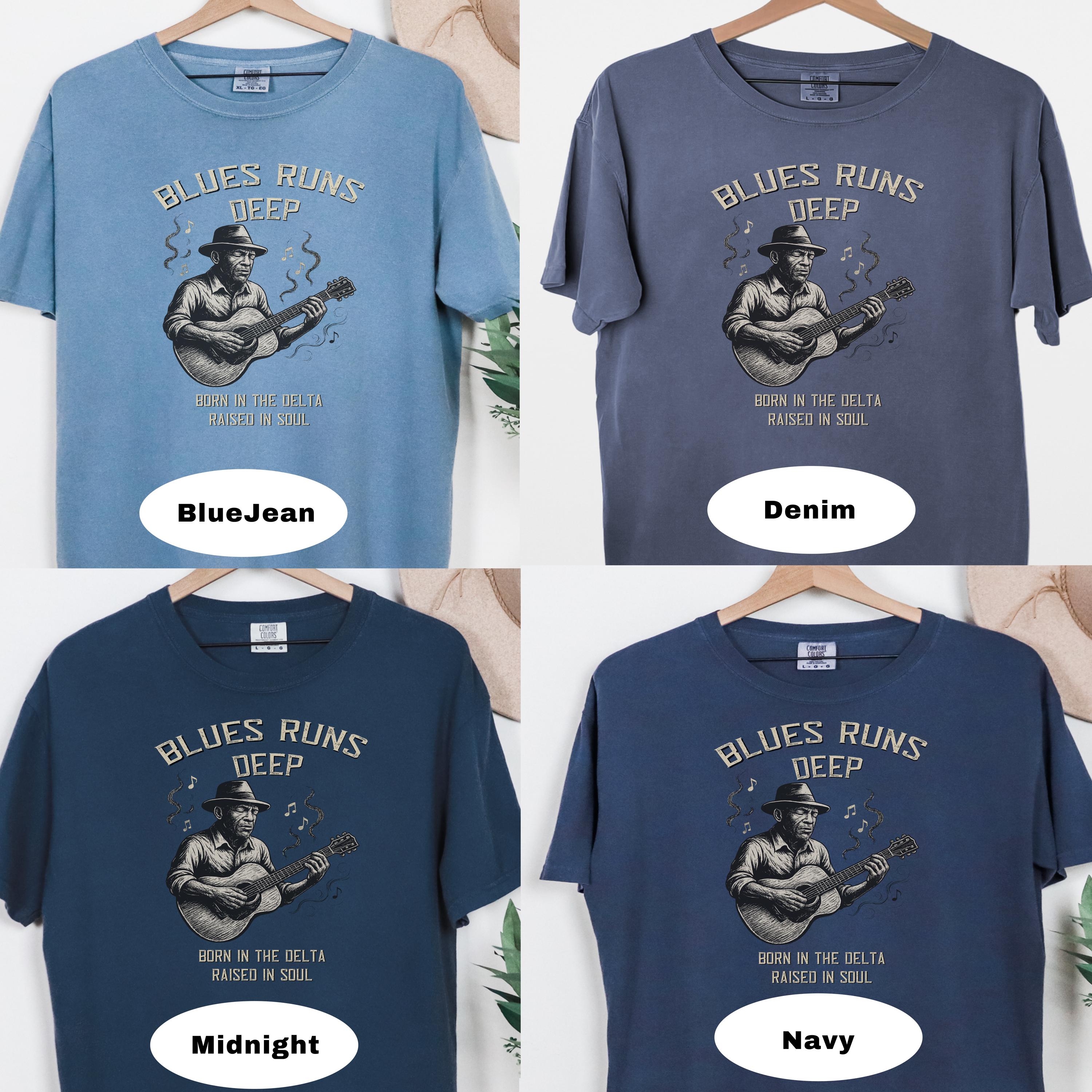 Vintage Blues Music T-shirt: Delta Roots Guitar Tee - Etsy