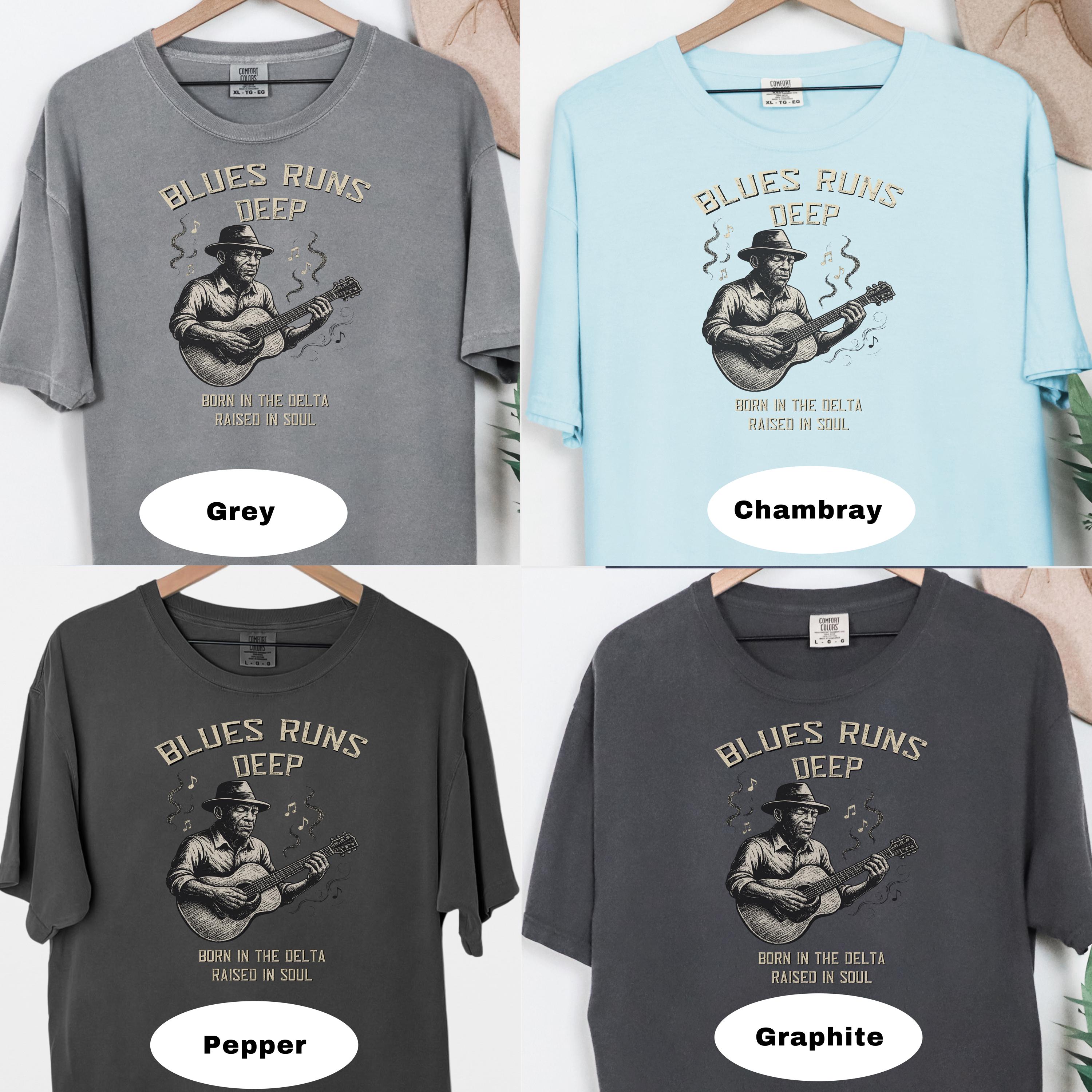 Vintage Blues Music T-shirt: Delta Roots Guitar Tee - Etsy