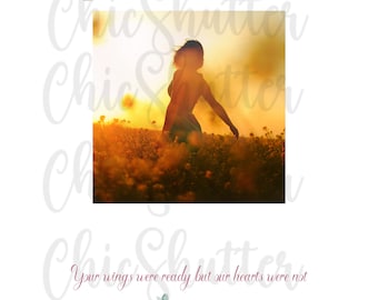 In Loving Memory Canva Template: Celebration of Life (Digital Download)
