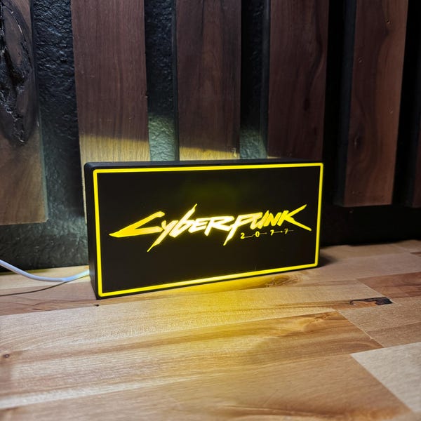 Cyberpunk 2077 Lamp Box
