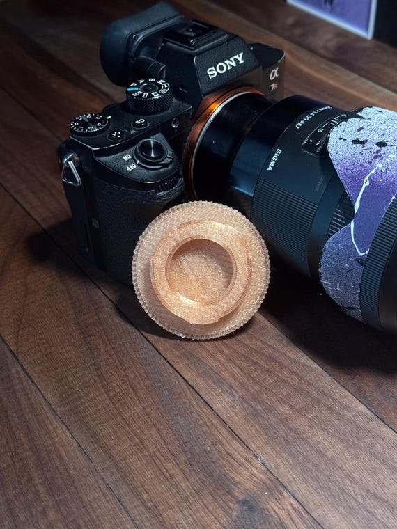 E Mount 3d Printed Lens Cap Holder Sony E Mount Camera Body Cap