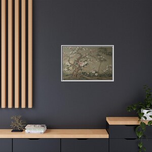 Tree of Life Chinoiserie Canvas Wall Art – William Morris Style Botanical Print image 7