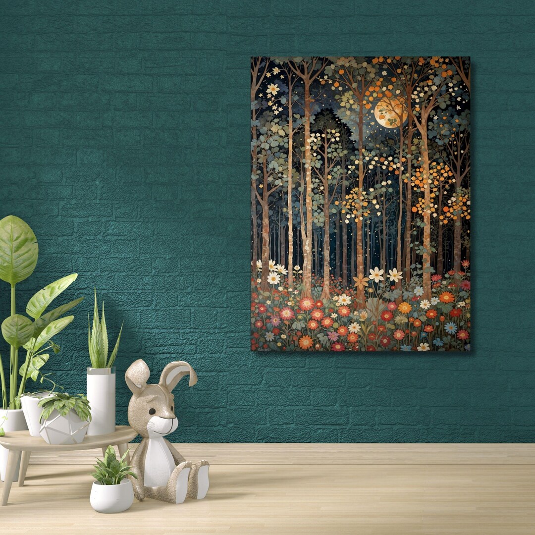 Gustav Klimt Canvas Wall Art Minimalism Paint Classic Wall Art Ready to ...