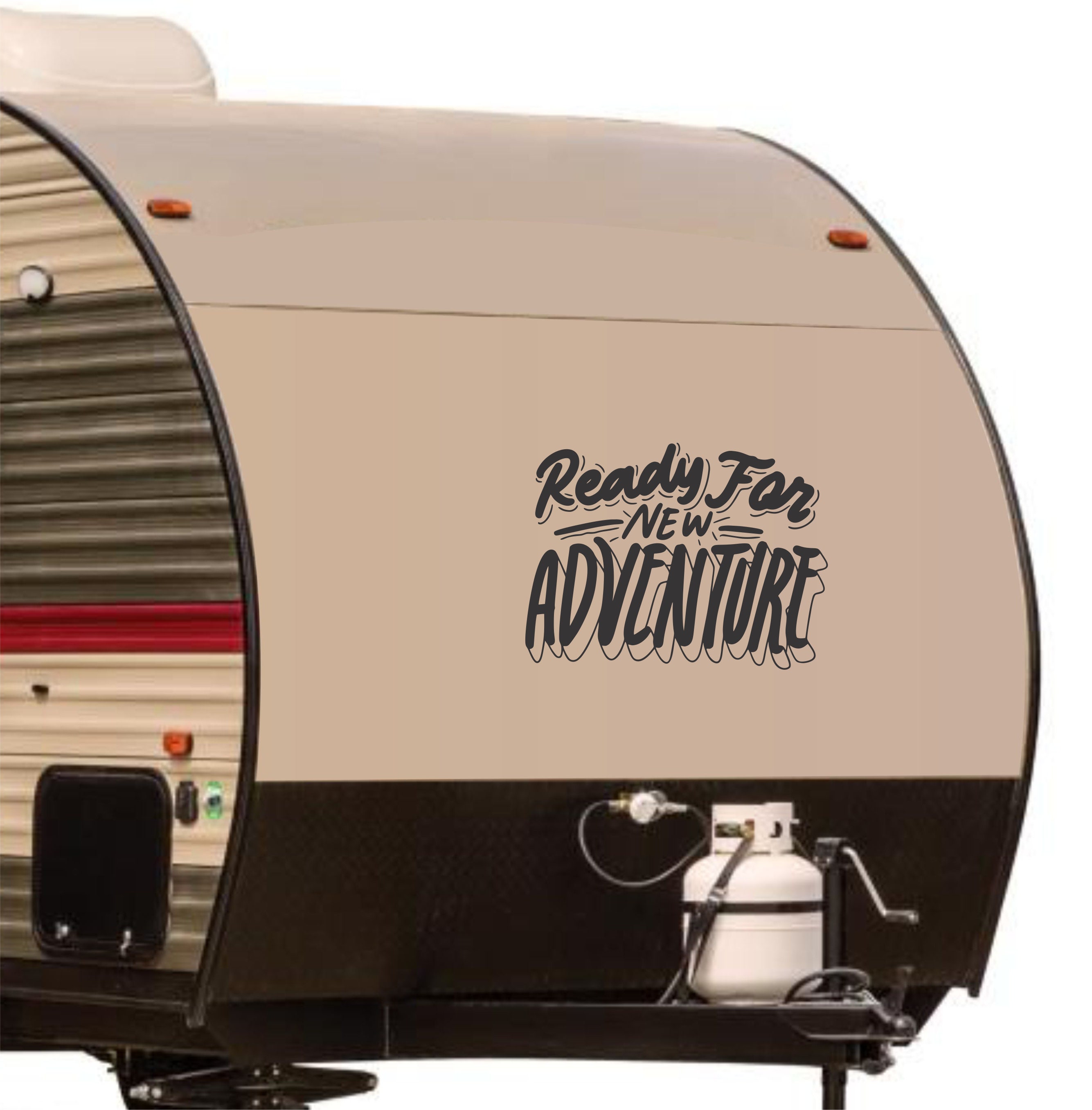 Adventure Awaits Camper RV Decal. Sticker, Travel Sign Vinyl Graphics ...