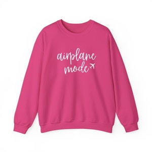 Airplane Mode Sweatshirt, Airplane Shirt, Travel Essentials, Travel Sweater, Travel Gift, Vacation Shirt, Adventure Shirt, Pilot Shirt image 8