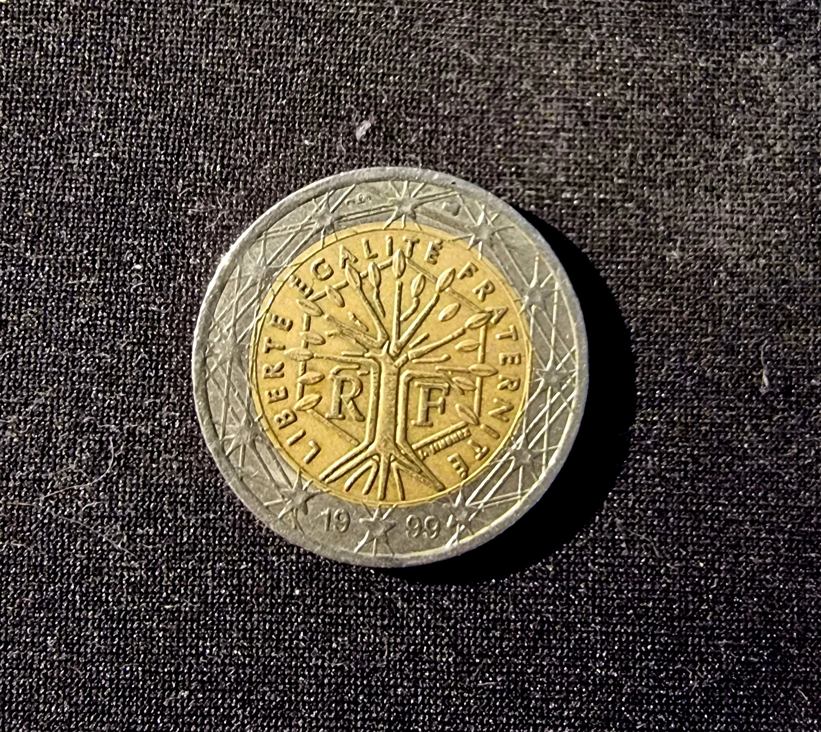 Rare euro coins liberte egalite fraternite 1999 - Etsy 日本
