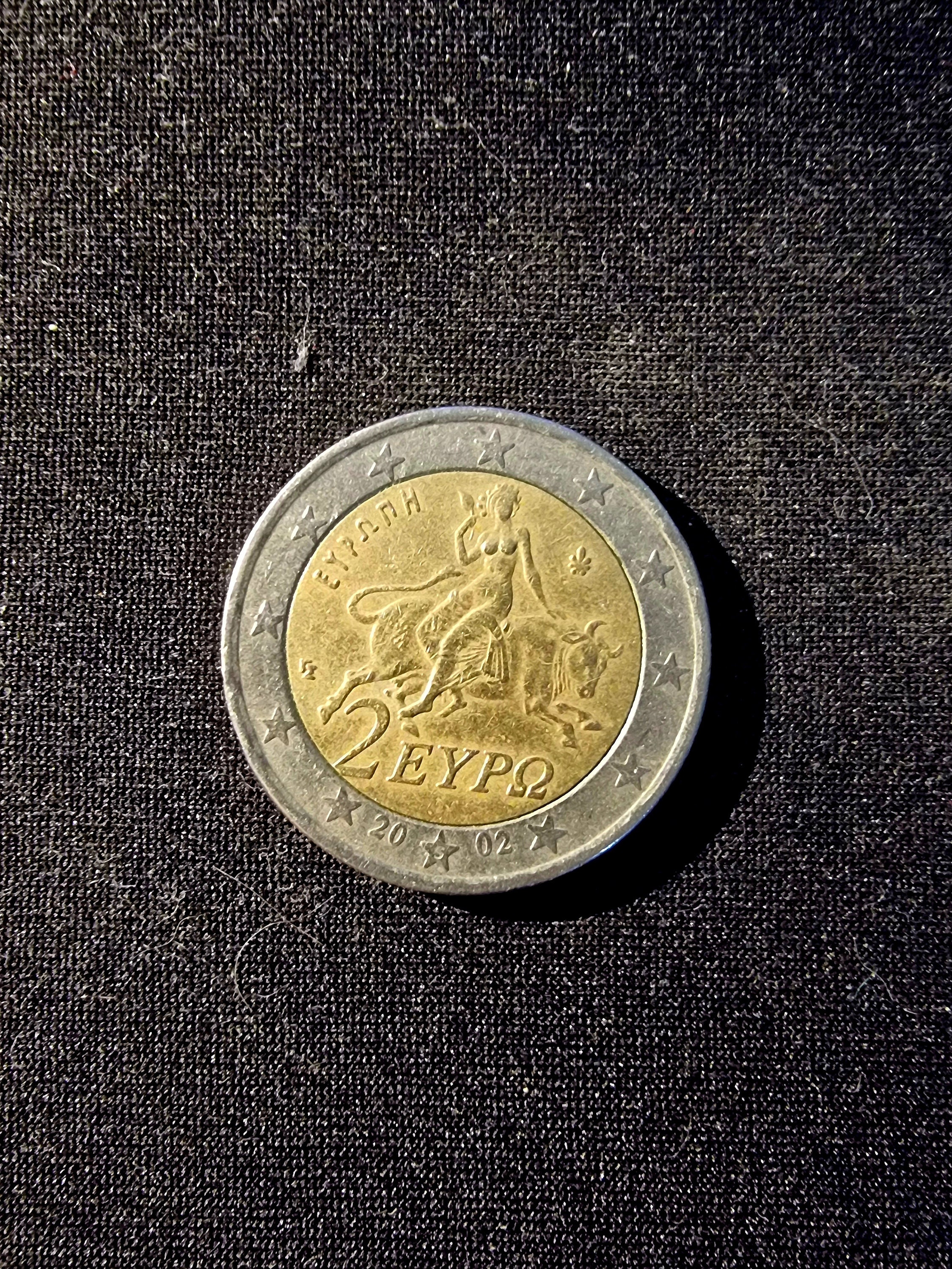 PIÈCE DE 2 euros Eypo 2002 grec rare avec S dans l’étoile EUR 20.000,00