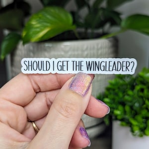 Should I get the Wingleader Sticker 3in | Violet and Xaden