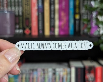Magic always comes at a cost Sticker 3.2in | Elspeth & The Nightmare |