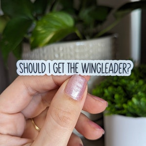 Should I get the Wingleader Sticker 3in | Violet and Xaden