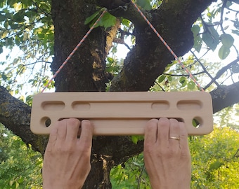 WhiteOak Planche à suspendre portable en bois - 50 x 3,5 x 4,5 cm