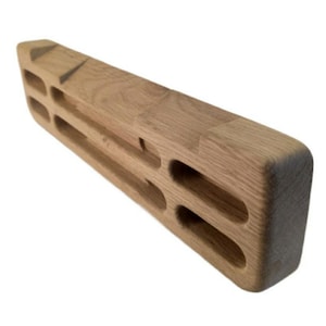Hangboard Fingerboard Oak Finger Grip Deska siłowa Wspinaczka Trening