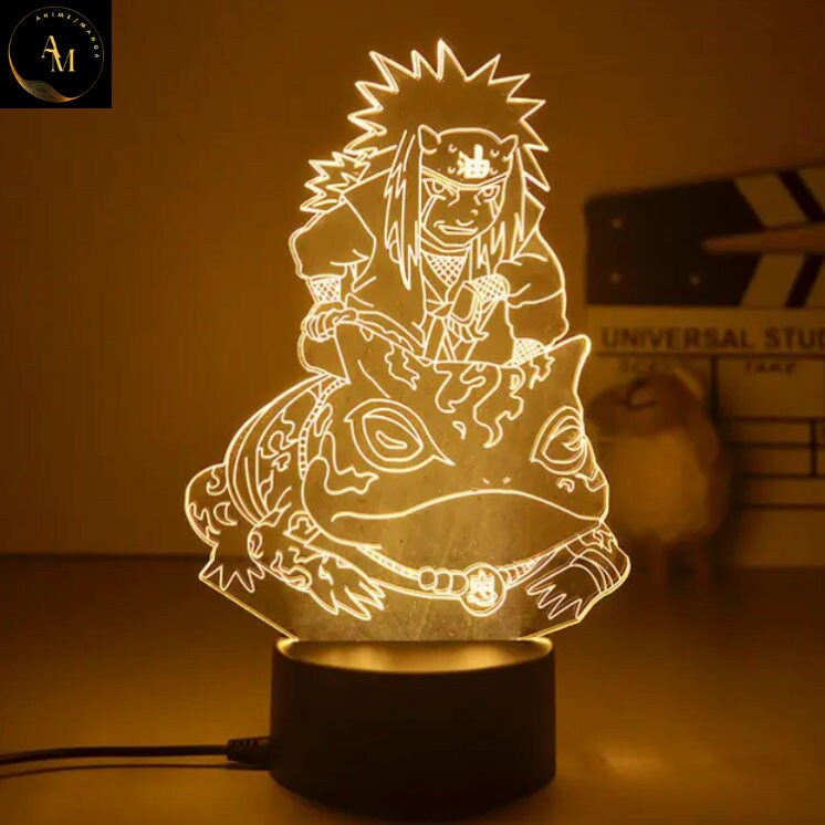 Lampe de chevet LED décorative Manga Hatake Kakashi, idee cadeau