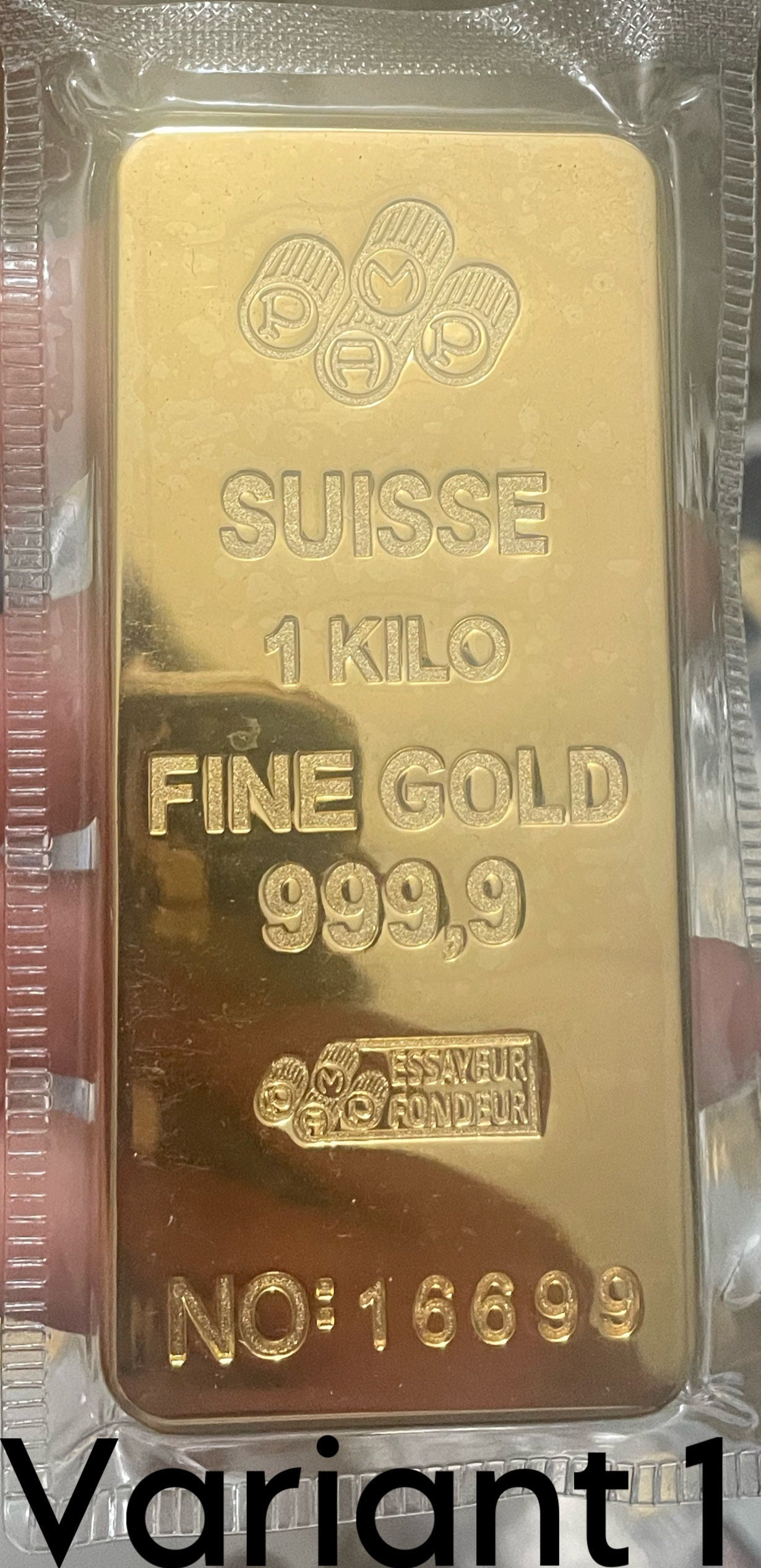 1 Kilo 1kg Gold Bar 999.9 Gold Bar Swiss 1 Kilo Fine 1 Kilogram Replica