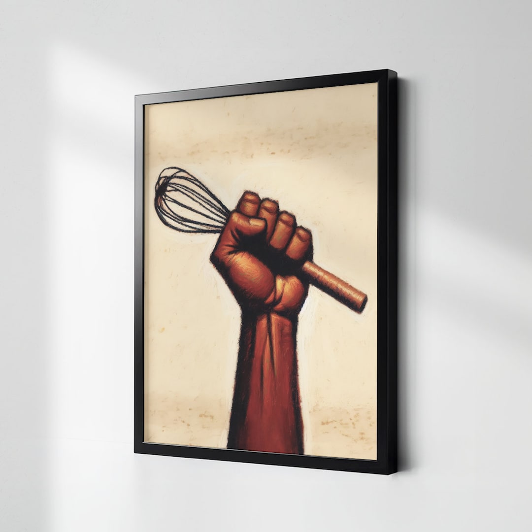 African-american Dining Room Decor, Vintage Style Wall Art, Kitchen