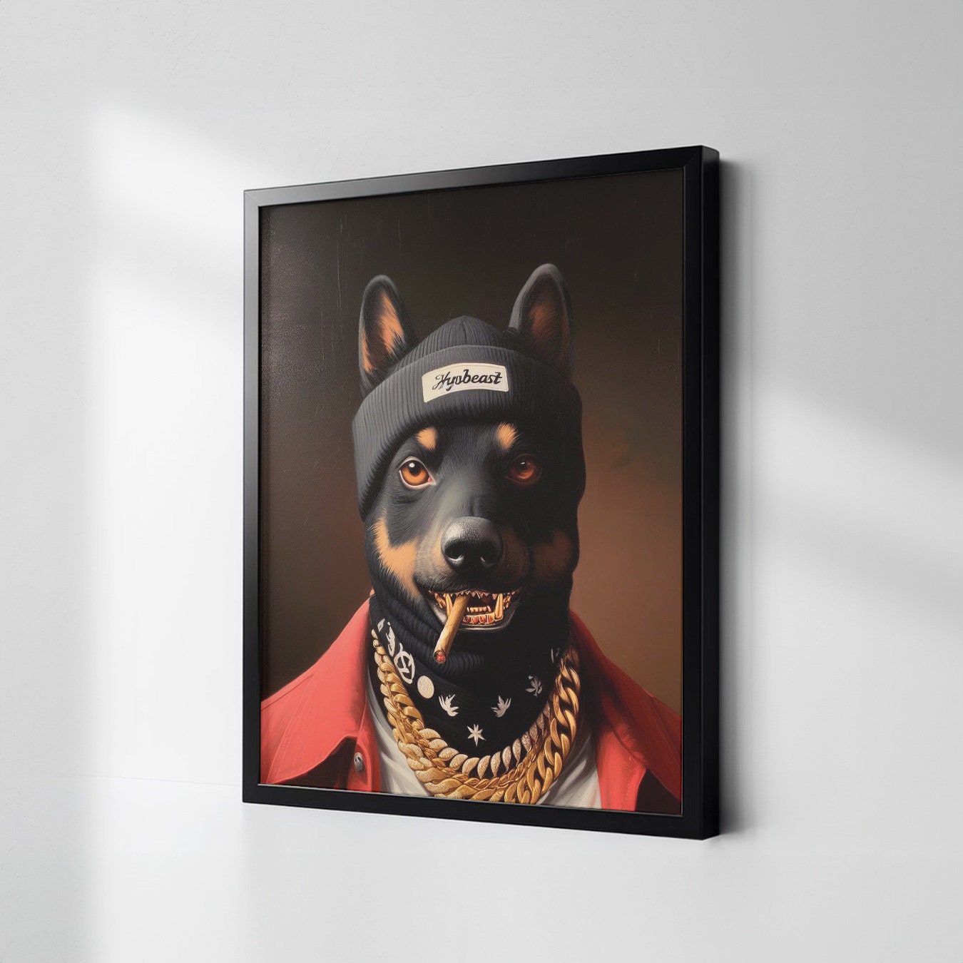 Dope Wall Art, Black Art Print, Hiphop Wall Decor, African American